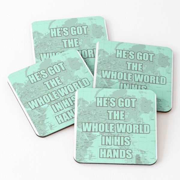 Item preview, Hes Got The Whole World In His Hands - green designed and sold by trueblue0036.