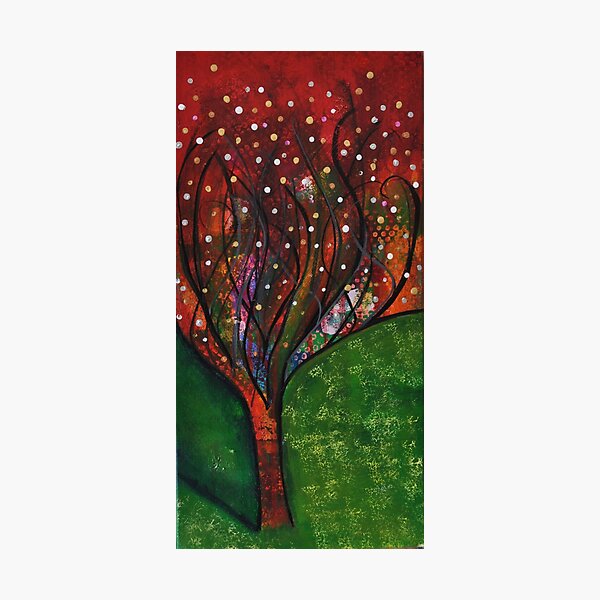 Summer Confetti Trees Photographic Print