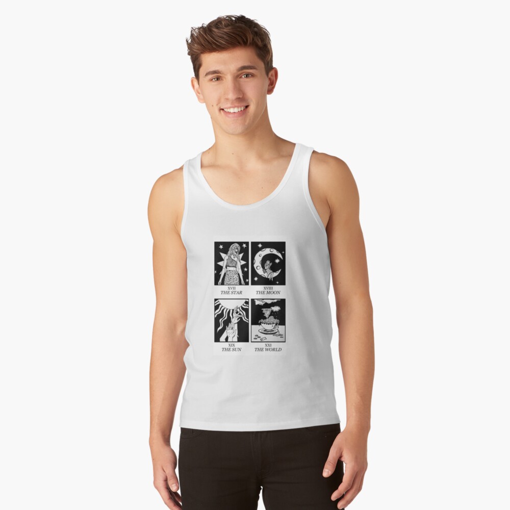 Discover The Cosmic Series (Angels in Disguise Tarot) Tank Top