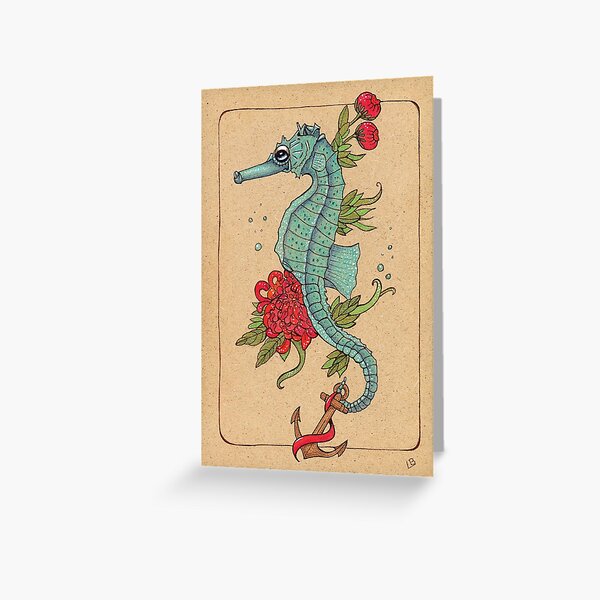 In the Below Greeting Card