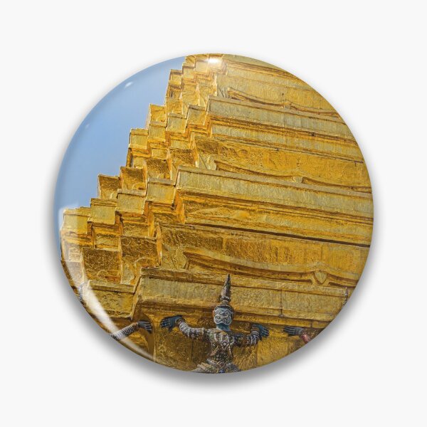 Item preview, Thailand. Bangkok. Grand Palace & Wat Phra Kaew. Golden Stupa with Sculptures. designed and sold by vadim19.
