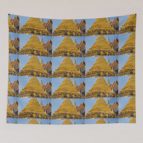 Item preview, Thailand. Bangkok. Grand Palace & Wat Phra Kaew. Golden Stupa with Sculptures. designed and sold by vadim19.