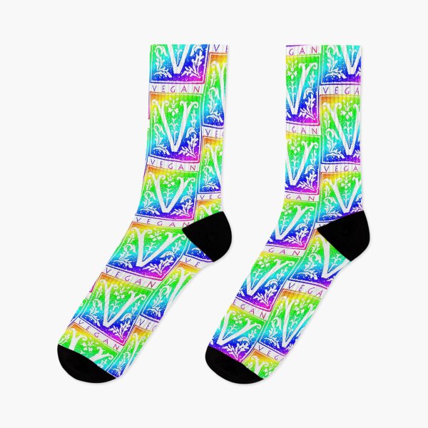 Item preview, V Vegan Rainbow Colors designed and sold by 13Moons.