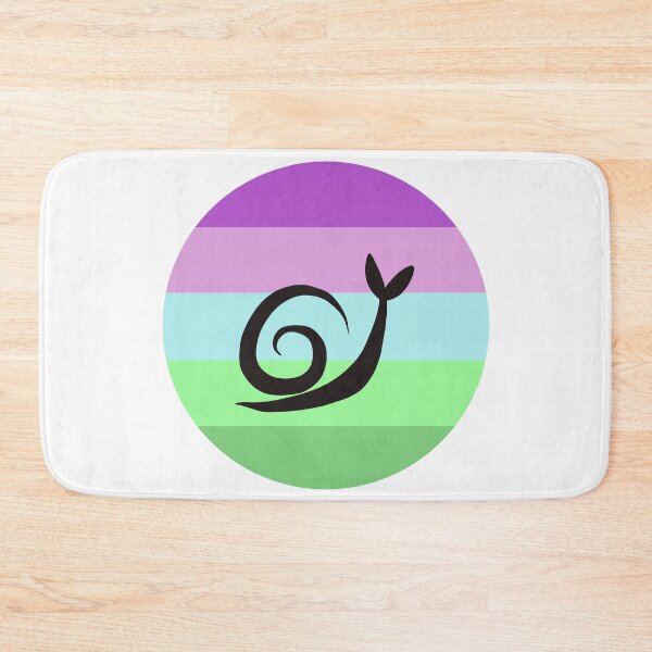 Item preview, NBLM Toric Quadrisian Minimalist Pride Snail Logo designed and sold by PrideSnails.