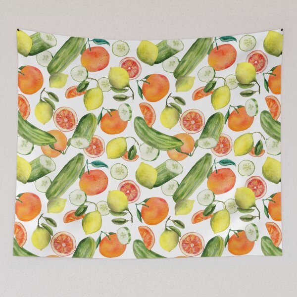 Item preview, Cucumber & Citrus Medley designed and sold by paint-it-fun.