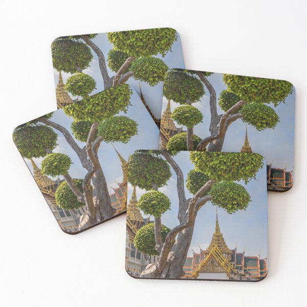 Item preview, Thailand. Bangkok. Grand Palace & Wat Phra Kaew. Framed by the Tree. designed and sold by vadim19.
