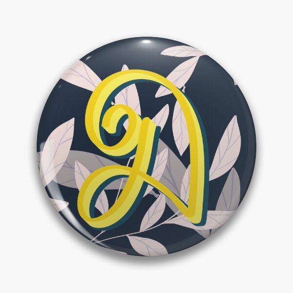 Item preview, D - creative monogram scripted lettering of letter d designed and sold by Ilze Lucero.