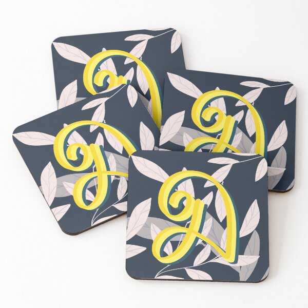 Item preview, D - creative monogram scripted lettering of letter d designed and sold by Ilze Lucero.