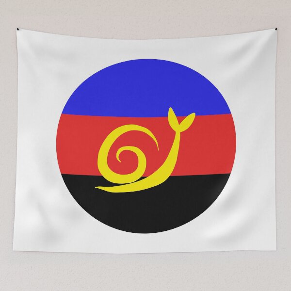 Item preview, Polyam Minimalist Pride Snail Logo designed and sold by PrideSnails.