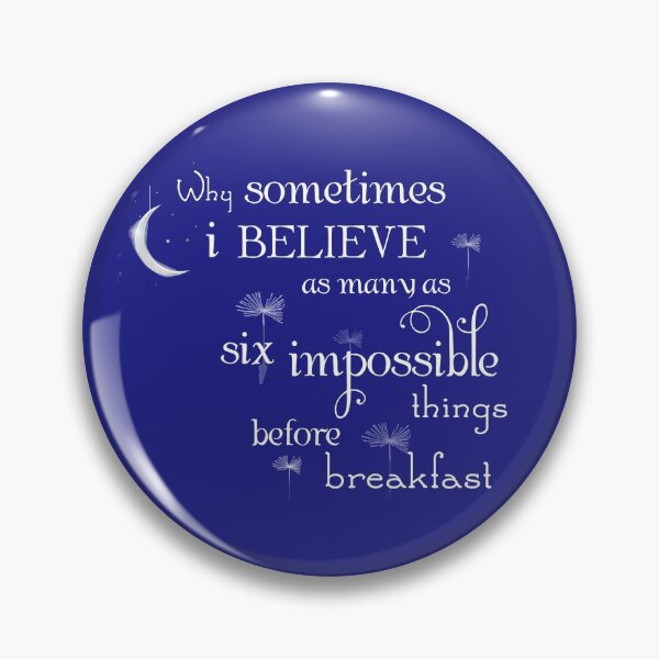 Item preview, Impossible Things Moon Alice in Wonderland designed and sold by 13Moons.