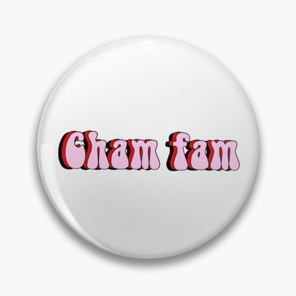 Item preview, Emma Chamberlain Sticker "Cham fam" designed and sold by kaylacraft3.