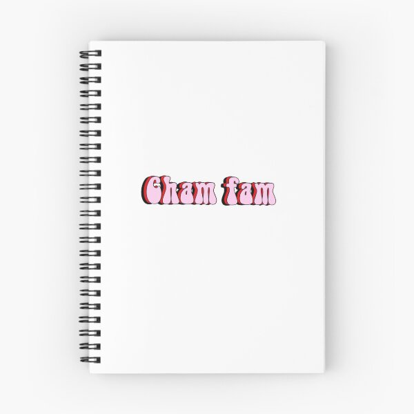 Item preview, Emma Chamberlain Sticker "Cham fam" designed and sold by kaylacraft3.