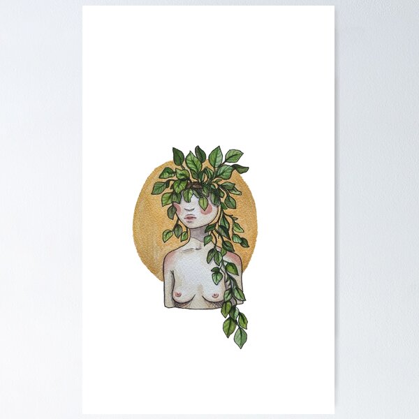 Aperçu de l'œuvre Plant Lady créée et vendue par Lilacmoonbeam.