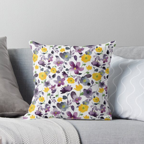 Item preview, purple and yellow romance designed and sold by paint-it-fun.