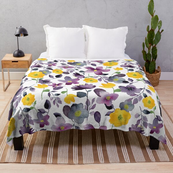 Item preview, purple and yellow romance designed and sold by paint-it-fun.