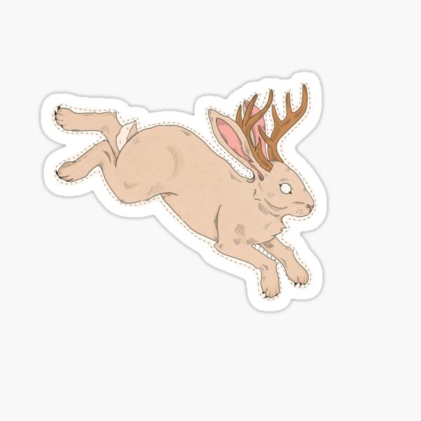 Jackalope Sticker