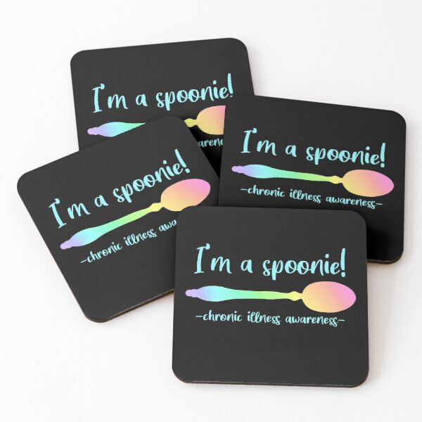 Item preview, I'm A Spoonie - Chronic Illness Awareness (Pastel Version) designed and sold by KelseyLovelle.