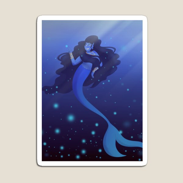 Item preview, Blue Mermaid designed and sold by Electric Rainbow Skull.