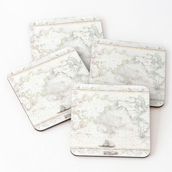 Item preview, Map by Captain Cook designed and sold by upoutandaway.