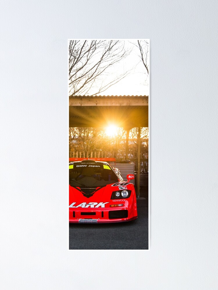Mclaren F1 Gtr Poster By Ricoliu Redbubble