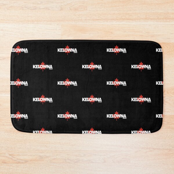 Item preview, Kelowna - Canada including Red Maple Leaf Background designed and sold by agsduy.