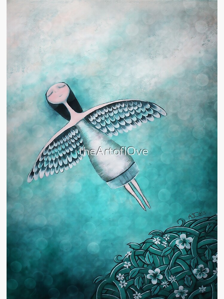 "Spread your wings" Canvas Print by theArtoflOve Redbubble