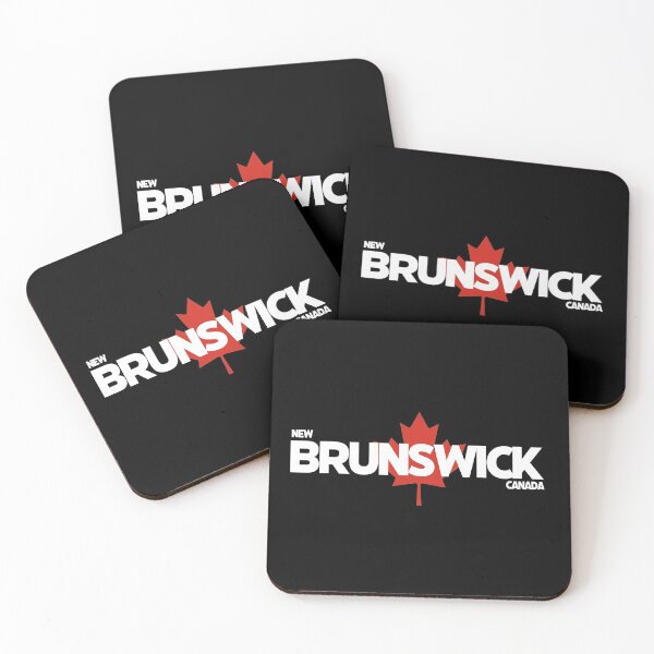 Item preview, New Brunswick - Canada including Red Maple Leaf Background designed and sold by agsduy.
