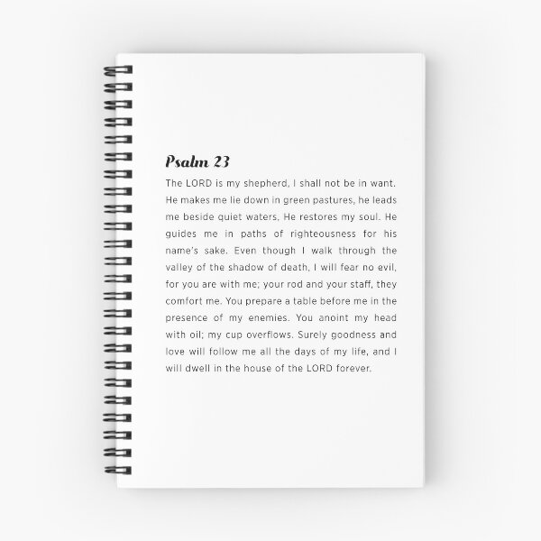 Item preview, Psalm 23 designed and sold by corbrand.