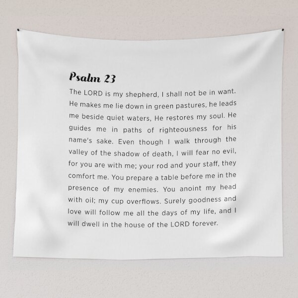 Item preview, Psalm 23 designed and sold by corbrand.
