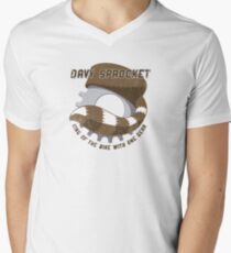 Davy Sprocket - King of the Bike With One Gear Men's V-Neck T-Shirt