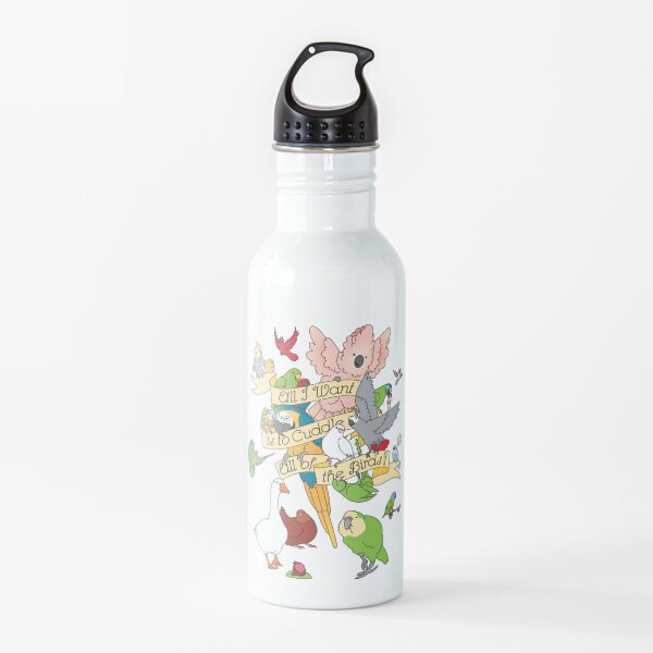 Cuddle All The Birds Water Bottle