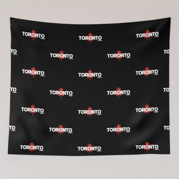 Item preview, Toronto - Canada including Red Maple Leaf Background designed and sold by agsduy.