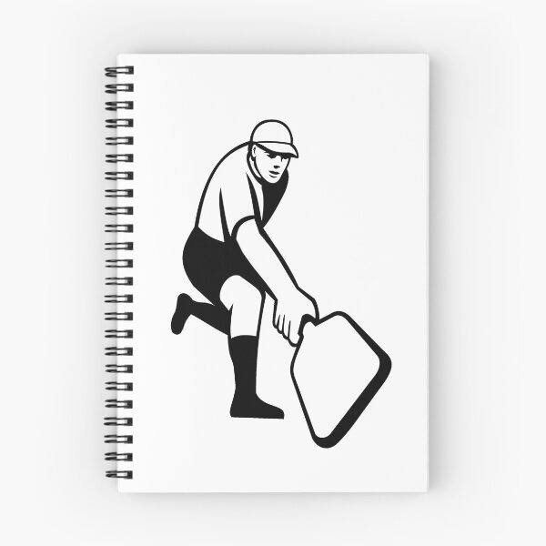 Item preview, Pickleball Player Single Hand Backhand Retro Mascot designed and sold by patrimonio.