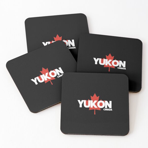 Item preview, Yukon - Canada including Red Maple Leaf Background designed and sold by agsduy.