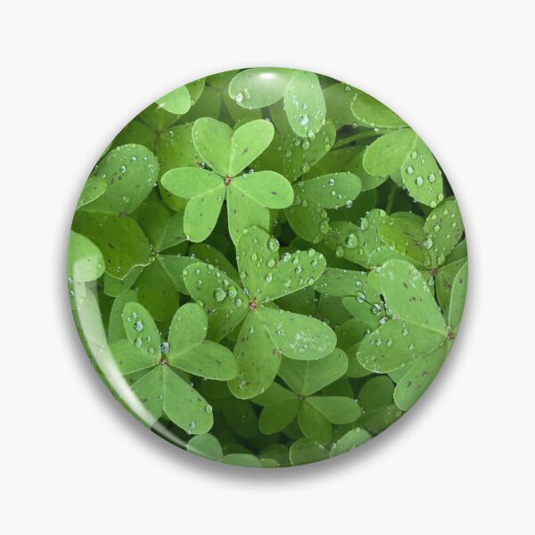 Item preview, Green Clover in a Field designed and sold by NancyKHajjar.