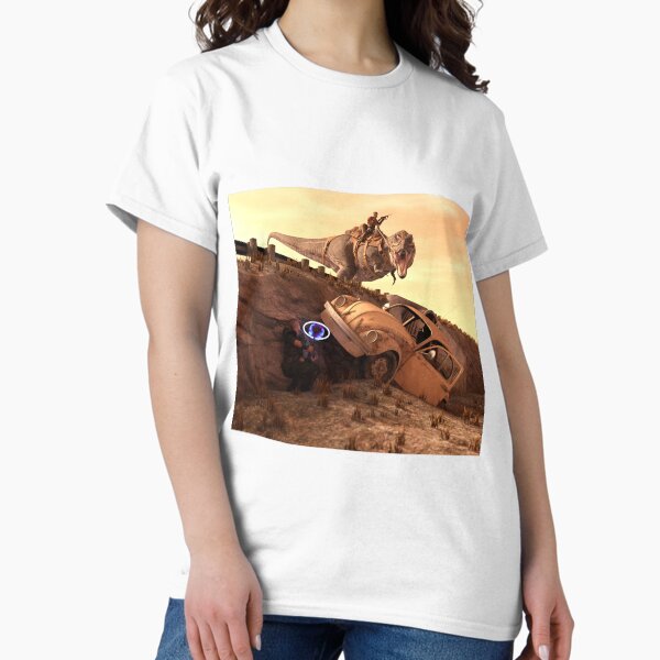 Prehistoric Post Apocalyptic Classic T-Shirt