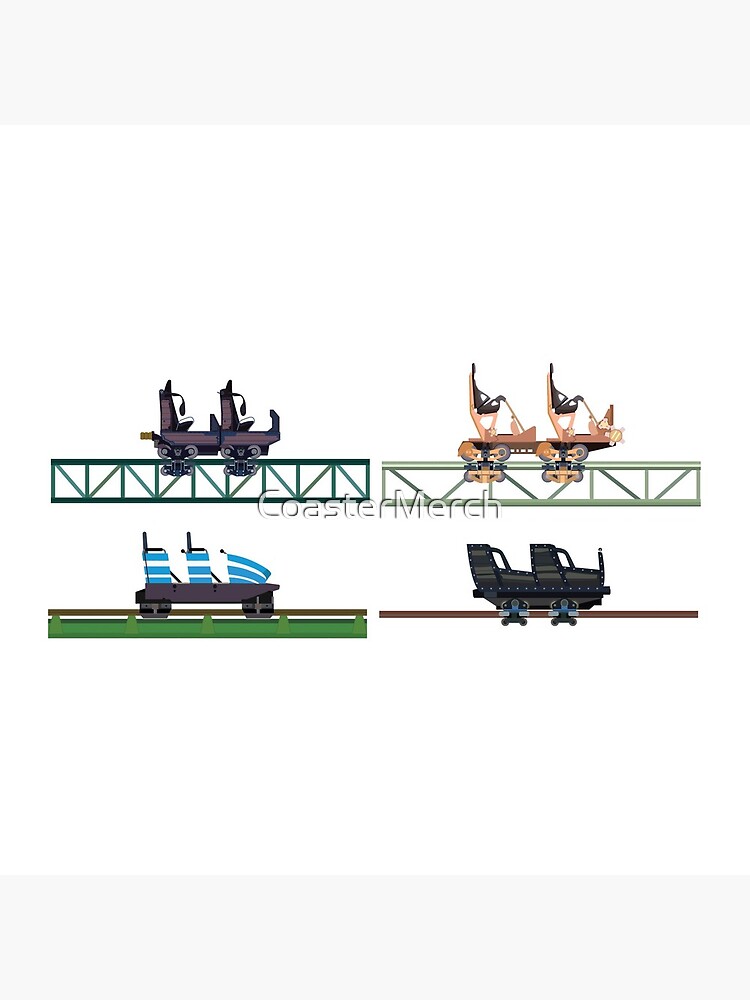 Hansa Park Coaster Cars Design by CoasterMerch