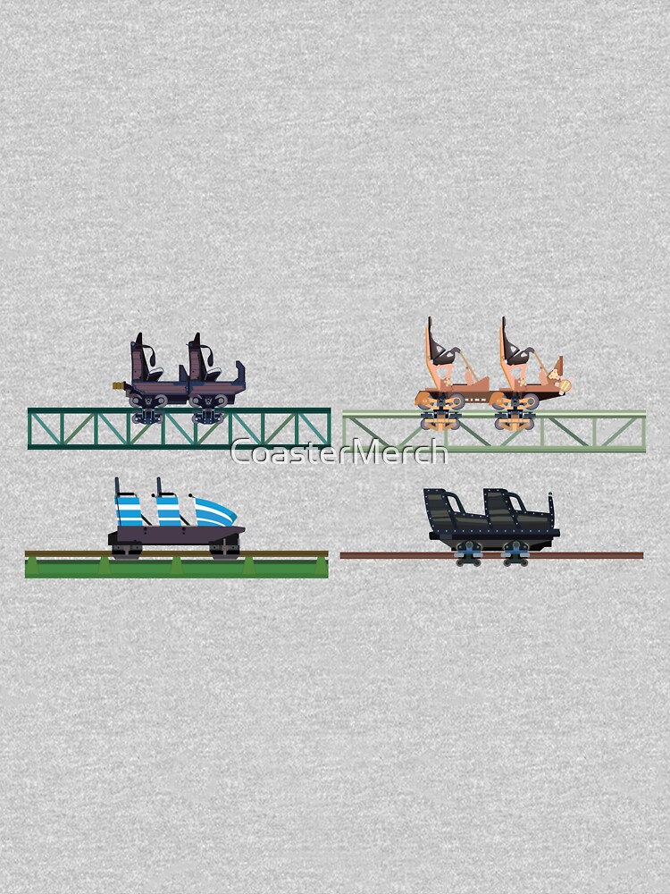 Hansa Park Coaster Cars Design by CoasterMerch