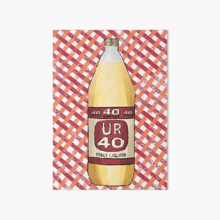 Happy 40th Birthday Art Board Print