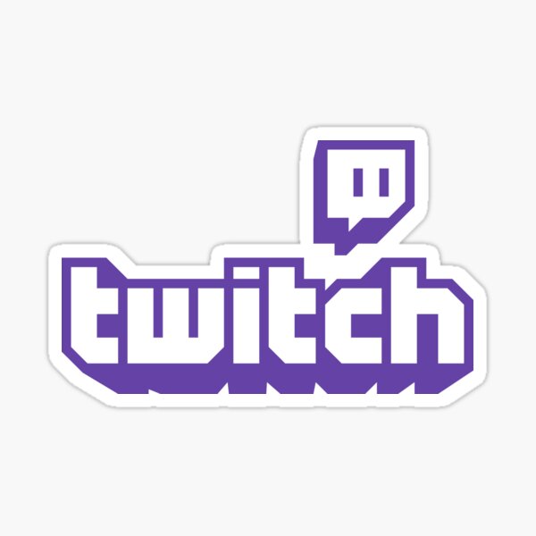 Twitch Logo Stickers Redbubble