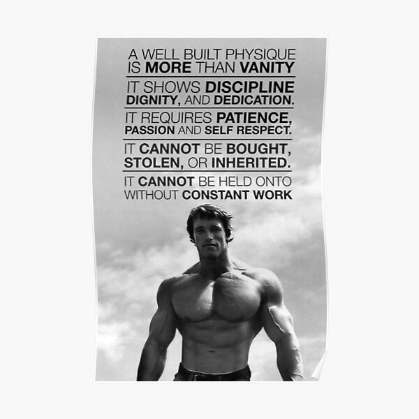 Arnold Schwarzenegger: A well built physique is more than vanity (HD) Poster