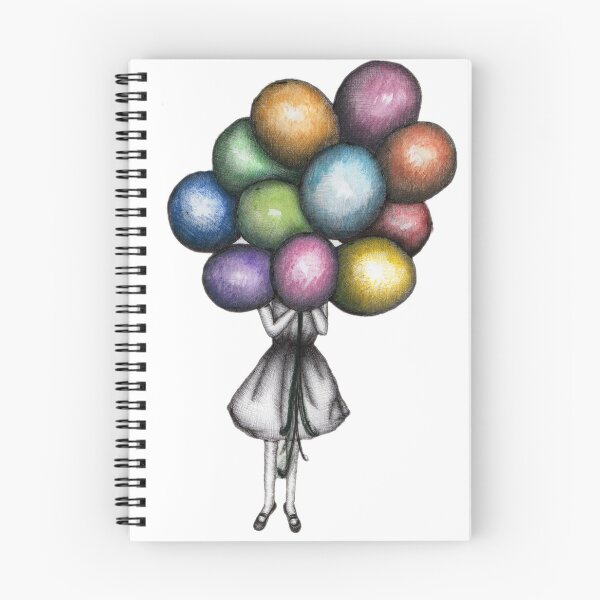 Item preview, Balloon Girl designed and sold by ECMazur Art.