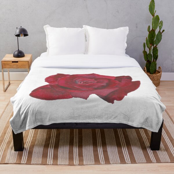 Item preview, Watercolor of Blooming Red Rose designed and sold by SharonRoseR.