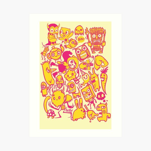 charactertastic Art Print