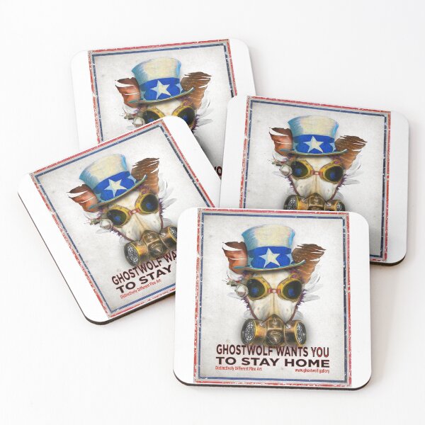 Item preview, GHOSTWOLF WANTS YOU designed and sold by Amy M Ditto.