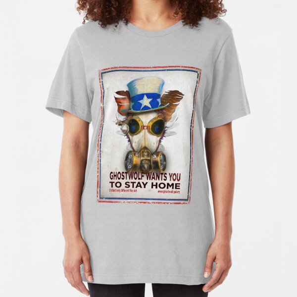 GHOSTWOLF WANTS YOU Slim Fit T-Shirt