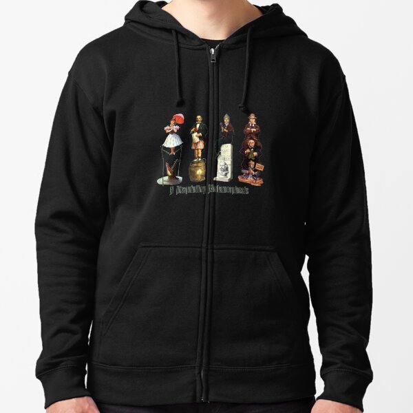 A Disquieting Metamorphosis Zipped Hoodie