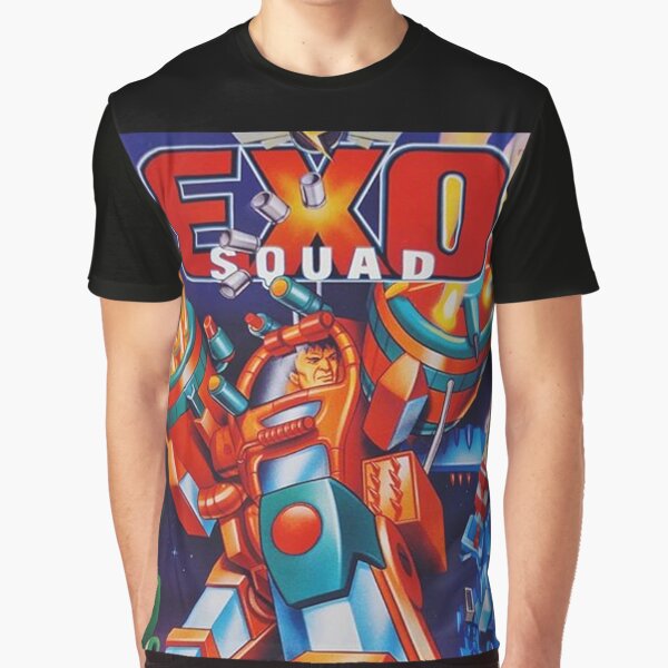Exo Squad - Retro 90's Kids TV Cartoon Show Graphic T-Shirt