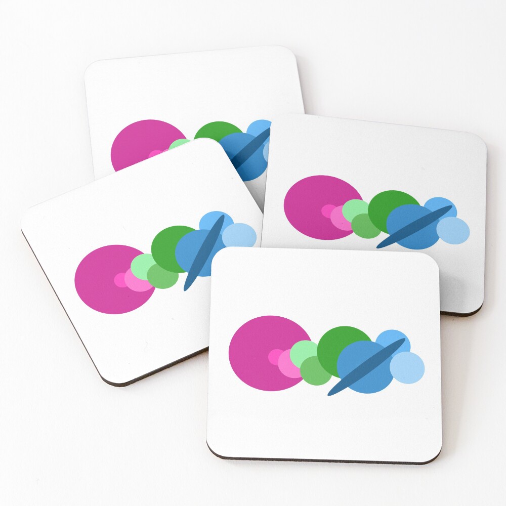 Item preview, Coasters (Set of 4) designed and sold by toomanyspectra.
