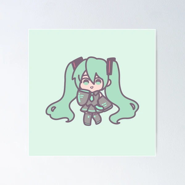 Vocaloid Triple Baka Chibis Poster for Sale by c10884